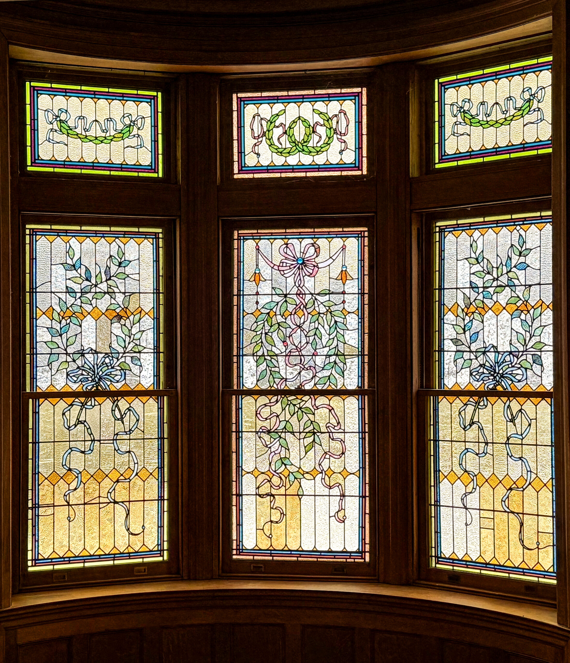 Graceland's gorgeous stained glass